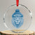 Detroit Football Crystal Glass Ornament Retro Lions Mascot Sport Fan TS10 Transparent Glass 3'' Circle Print Your Wear