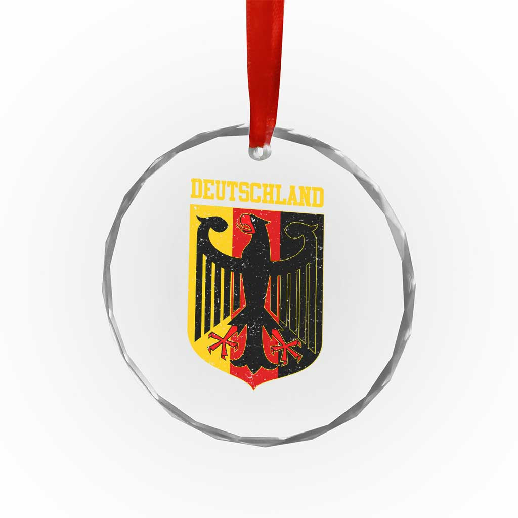 Deutschland German Pride Crystal Glass Ornament Bundesadler Coat of Arms TS11 Print Your Wear
