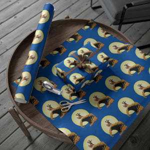 Dia De Los Muertos Wrapping Paper Roll Skeletons Dancing Mexican TS14 Blue Print Your Wear