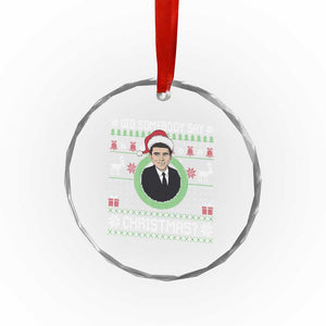 Did Somebody Say Christmas Crystal Glass Ornament Funny 90s Movie Lloyd Xmas TS11 Print Your Wear