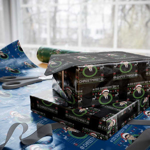 Did Somebody Say Christmas Wrapping Paper Roll Funny 90s Movie Lloyd Xmas TS11 Black Print Your Wear