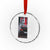 Distress JDM Drift Car Crystal Glass Ornament Distress Japanese Automotive Tuning Car TS10 Transparent Glass 3'' Circle Print Your Wear