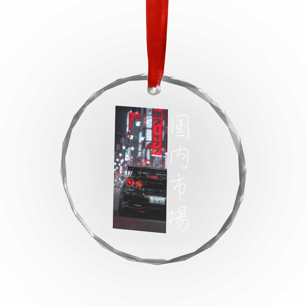 Distress JDM Drift Car Crystal Glass Ornament Distress Japanese Automotive Tuning Car TS10 Print Your Wear