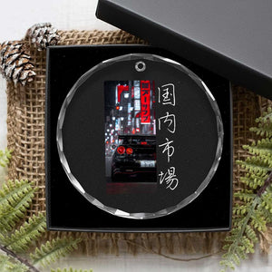 Distress JDM Drift Car Crystal Glass Ornament Distress Japanese Automotive Tuning Car TS10 Print Your Wear