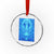 Divine 67 Meme Crystal Glass Ornament Celestial Mason 6 7 Spiritual Six Seven Angelcore TS02 Transparent Glass 3'' Circle Print Your Wear