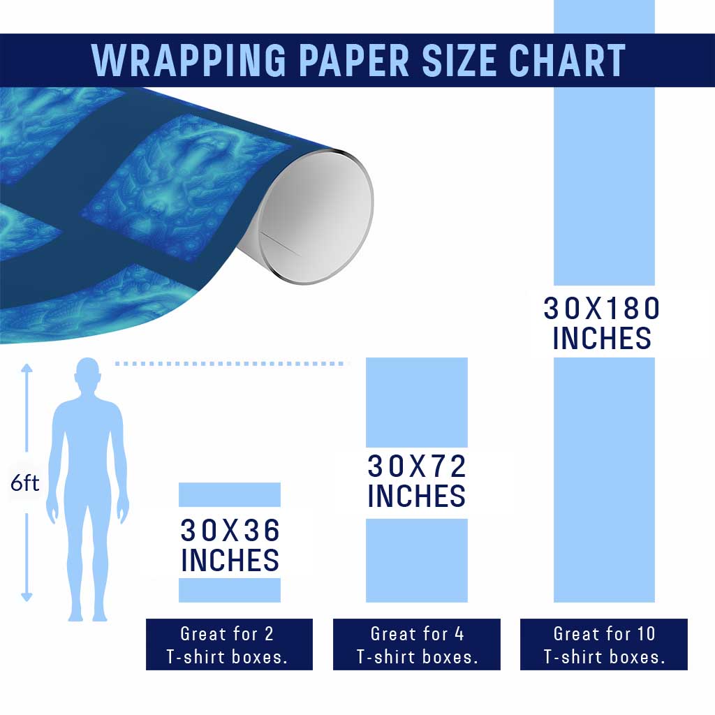 Divine 67 Meme Wrapping Paper Roll Celestial Mason 6 7 Spiritual Six Seven Angelcore TS02 Print Your Wear