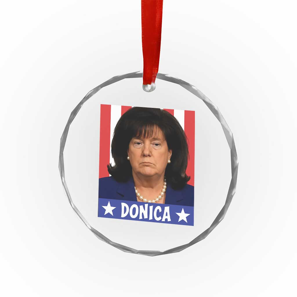 Donica Lewinsky Political Trump Meme Crystal Glass Ornament Hilarious Viral Internet Parody TS02 Print Your Wear