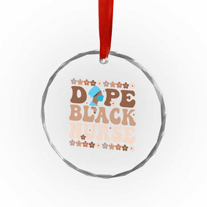 Dope Black Nurse Crystal Glass Ornament African American Black Nurse Gift TS12 Print Your Wear