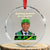 Dr Most Hon Andrew Holness JLP Supporter Crystal Glass Ornament Building Jamaica for a Brighter Future Jamaica Labor Party Politics TS02 Transparent Glass 3'' Circle Print Your Wear