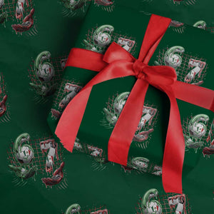 Drip Mexico Soccer Six Seven Meme Wrapping Paper Roll Mexicano Supporter Player Gift TS12 Green Print Your Wear