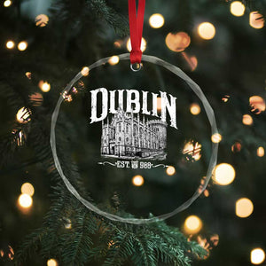 Dublin Castle Ireland Est 988 Travel Souvenir Crystal Glass Ornament TS11 Print Your Wear
