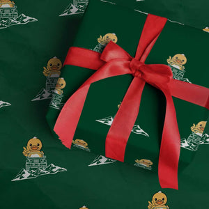 Duck Offroad Car Wrapping Paper Roll Funny Off Roading ATV Off Road TS10 Green Print Your Wear
