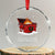 Dumpster Fire Crystal Glass Ornament Everything’s Fine Funny Christmas - Print Your Wear