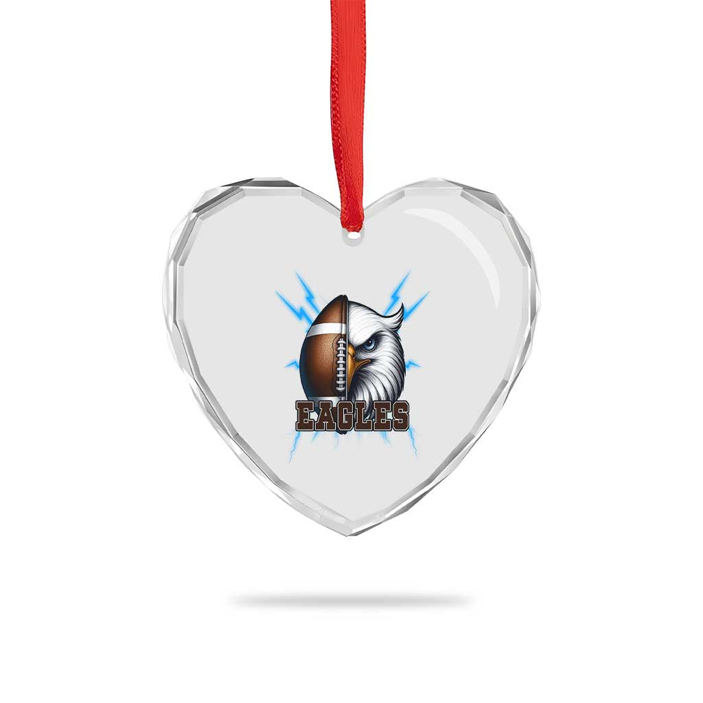 EF Power PFE Game Day Sports Fan Gift Heart Crystal Glass Ornament TS12 Print Your Wear