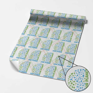 Earth Day Environmental Activism Wrapping Paper Roll Our Power Our Planet TS12 Christmas Plaid Print Your Wear