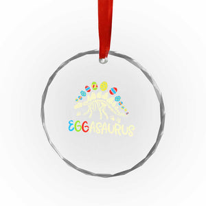 Easter Dinosaur Crystal Glass Ornament Kids Eggasaurus Easter Stegosaurus Dino Toddler Boys TS10 Print Your Wear