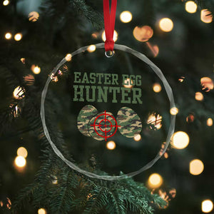 Easter Egg Hunter Crystal Glass Ornament Camo Funny Hunting TS10 Print Your Wear