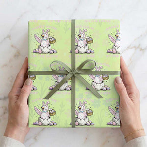 Easter Goose On The Loose Wrapping Paper Roll Funny Easter Egg Hunt Gift TS12 Lime Print Your Wear