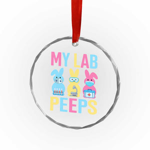 Easter Lab Tech Crystal Glass Ornament Cute Bunny My Lab Peeps TS10 Print Your Wear