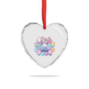 Easter Video Game Heart Crystal Glass Ornament Cute Bunny Eggs Gaming Gamer TS10 Print Your Wear