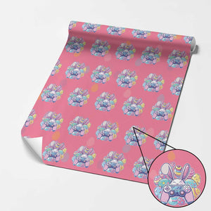 Easter Video Game Wrapping Paper Roll Cute Bunny Eggs Gaming Gamer TS10 Pink Print Your Wear