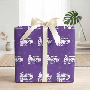 Easter Wrapping Paper Roll Funny Adult Humor Inappropriate Drinking Gift TS10 Purple Print Your Wear