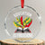 Education Is Freedom Crystal Glass Ornament Teaching Black History Month Books - Print Your Wear