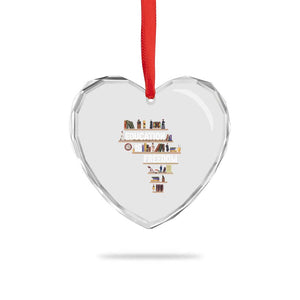 Education Is Freedom Heart Crystal Glass Ornament Black History Month Teacher Black Leaders Figure TS11 Print Your Wear