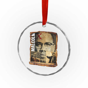 Education Is The Passport To The Future Crystal Glass Ornament Malcolm X Quote TS12 Print Your Wear