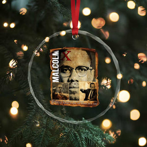 Education Is The Passport To The Future Crystal Glass Ornament Malcolm X Quote TS12 Print Your Wear