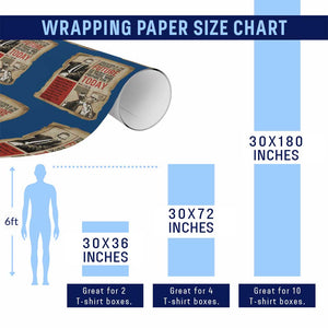 Education Is The Passport To The Future Malcolm X Wisdom Wrapping Paper Roll TS12 Print Your Wear