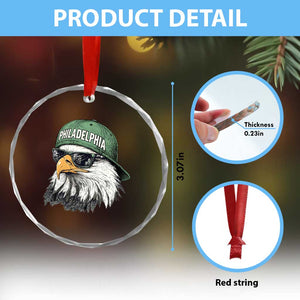 EF Game Day Crystal Glass Ornament Retro Sports Fan TS10 Print Your Wear