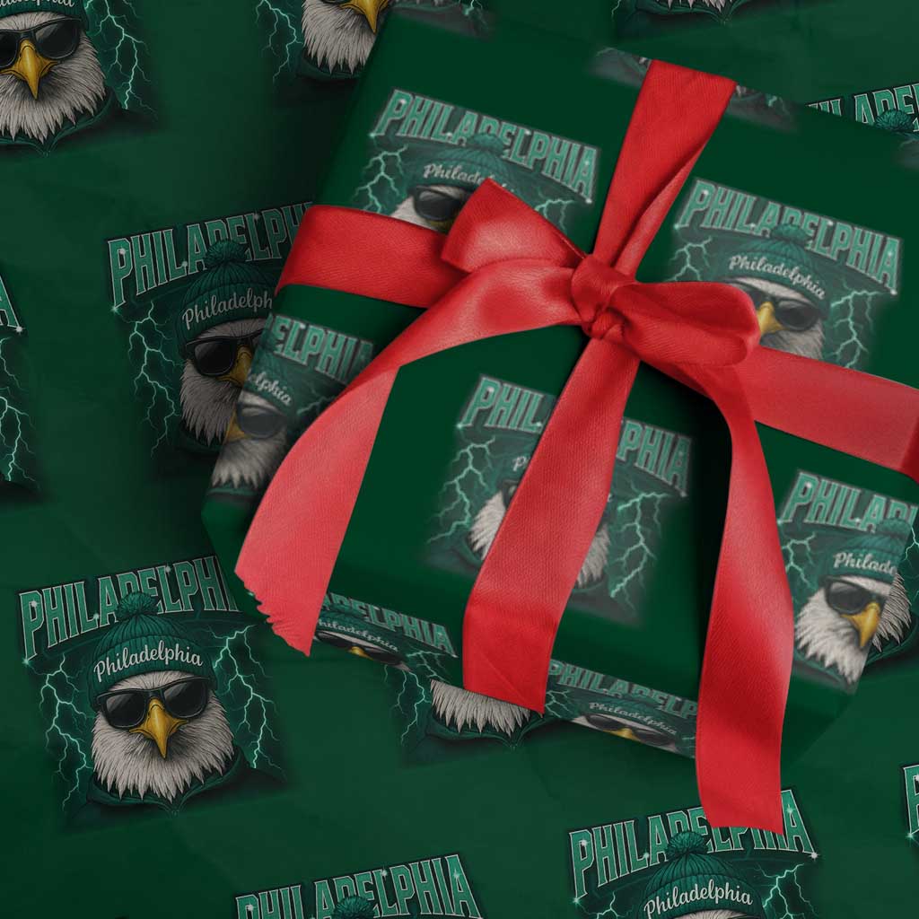 EF Game Day Wrapping Paper Roll Retro Bootleg Sports Fan TS10 Green Print Your Wear