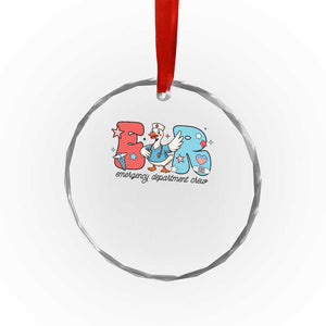 ER Nurse Silly Goose Crystal Glass Ornament Funny Emergency Department TS14 Print Your Wear