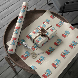 ER Nurse Silly Goose Wrapping Paper Roll Funny Emergency Department TS14 Beige Print Your Wear