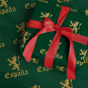 Espana Spain Lion Symbol Spanish Spaniard Pride Wrapping Paper Roll