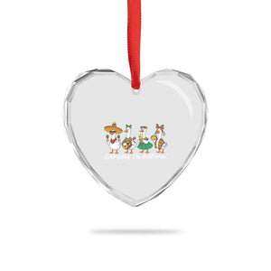 Everyday I'm Motherin Heart Crystal Glass Ornament Cinco De Mayo Silly Goose Fiesta TS14 Print Your Wear