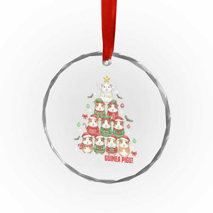 Fa La La La Guinea Pigs Crystal Glass Ornament Funny Christmas Cavy Lover Gift TS12 Print Your Wear