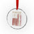 Faith Family Freedom Crystal Glass Ornament Patriotic Christian Vintage USA Flag TS10 Transparent Glass 3'' Circle Print Your Wear