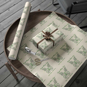 Faith Hope Love Liver Cancer Awareness Wrapping Paper Roll Butterfly Ribbon Floral Gift