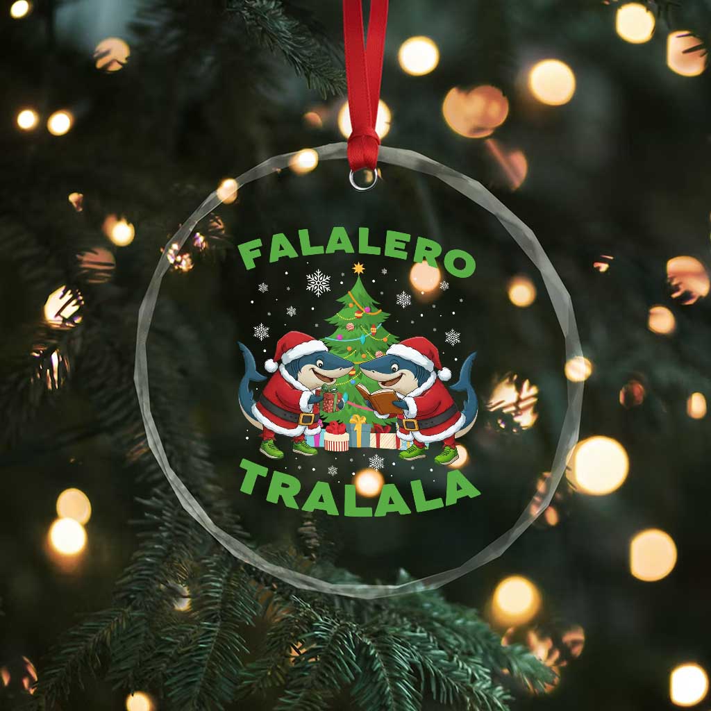 Falalero Tralala Crystal Glass Ornament Funny Italian Brainrot Meme Christmas Gift TS12 Print Your Wear