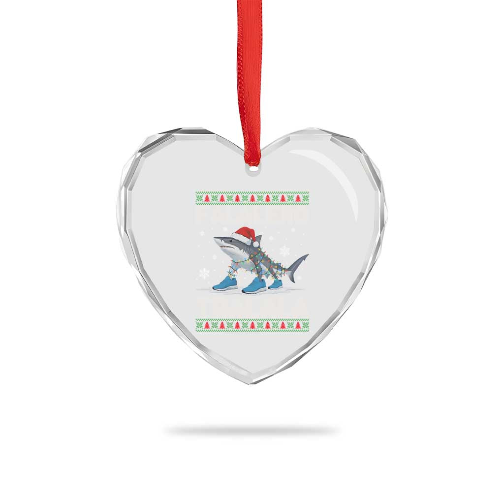 Falalero Tralala Italian Brainrot Meme Christmas Heart Crystal Glass Ornament Funny Gen Z Alpha Ugly Xmas Gift TS12 Print Your Wear