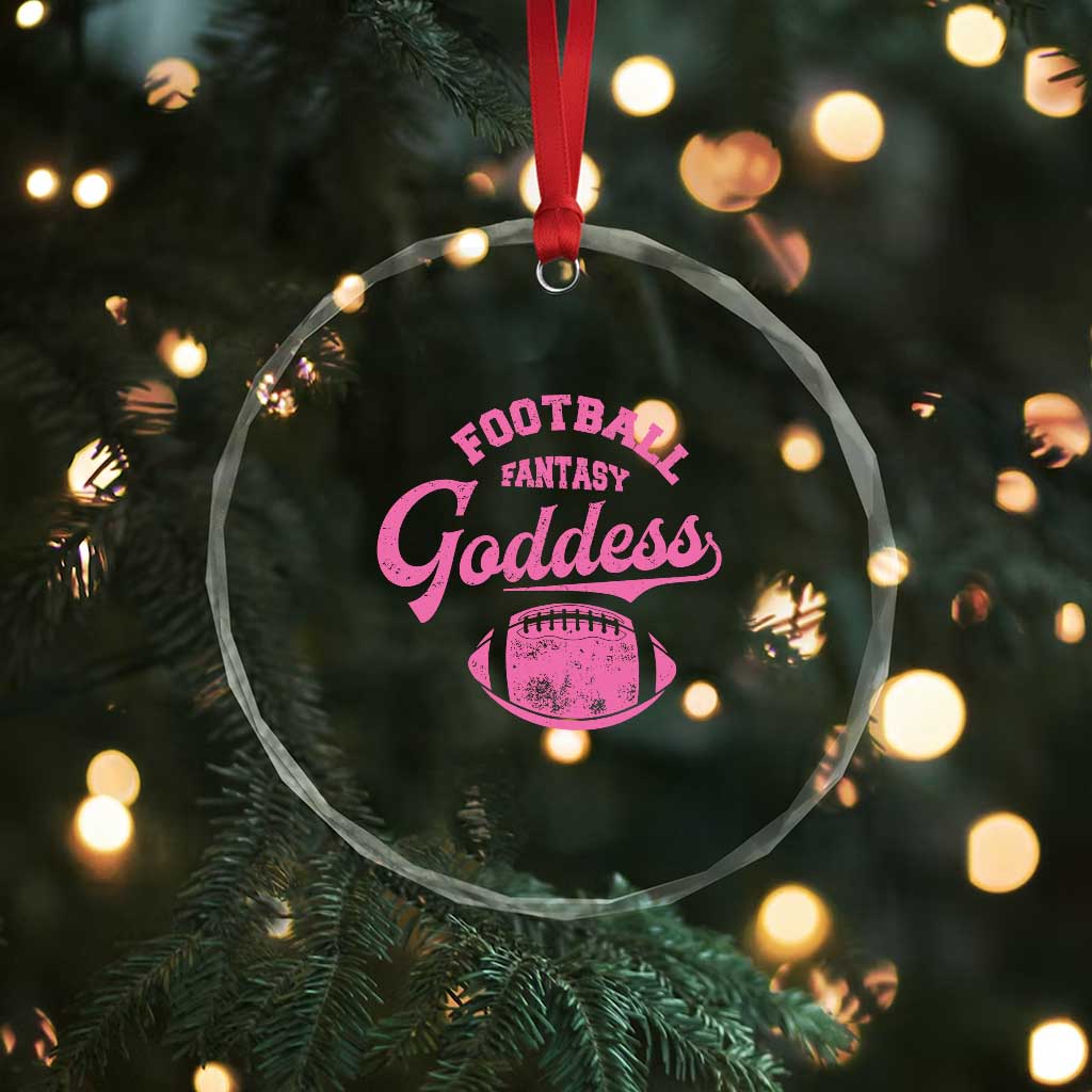 Fantasy Football Goddess Crystal Glass Ornament Sports Party Gifts TS10 Print Your Wear