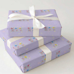 Faux Yarn Easter Bunny Effect Printed Wrapping Paper Roll Coquette Aesthetic Gift TS12 Violet Print Your Wear