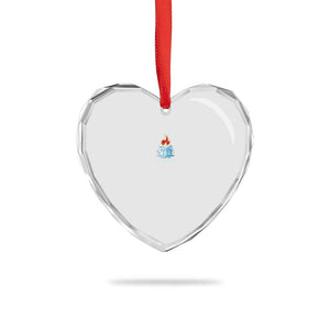 Fck Ice Heart Crystal Glass Ornament Anti ICE Immigration Deportation Human Rights Protest TS14 Print Your Wear
