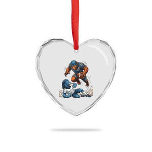 Fierce Br Defeating Lio Heart Crystal Glass Ornament Gift For Football Lovers TS12 Print Your Wear