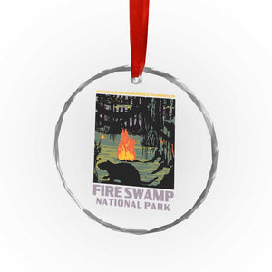 Fire Swamp National Park Crystal Glass Ornament Inconceivable Fantasy Adventure TS02 Print Your Wear