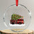 Fire Truck Christmas Crystal Glass Ornament Fireman Xmas Firefighter TS10 Transparent Glass 3'' Circle Print Your Wear