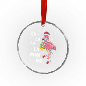 Flamingo Crystal Glass Ornament Hawaii Christmas Xmas Lights Tree TS10 Print Your Wear