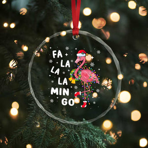 Flamingo Crystal Glass Ornament Hawaii Christmas Xmas Lights Tree TS10 Print Your Wear